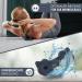 Chirogun Duo Trigger Point Presser | Suction Cup Back Massage Device for Spine Foot Neck & Sciatica Relief - Midnight Black - Buy Online on GoSupps.com