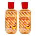 Bath & Body Works Honeysuckle Peach Tea Aloe + Vitamin E Shower Gel Duo Set - Full Size