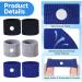 MEIYYJ Motion Sickness Bracelets | Sea Sickness Wristbands for Adults & Kids | Nausea Relief for Pregnant Women | Black Blue Grey - Buy Online on GoSupps.com