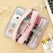 CICIMELON Large Capacity Pencil Case 3 Compartment Pouch Pen Bag for School Teen Girl Boy Men Women (Pink) - Buy Online on GoSupps.com