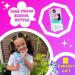 FunKitZ by AToZ UK Cat Shaped Water Bottle for Girls - BPA Free 500ml Silicone - Rainbow Design, Drop Resistant - Back to School Gift - Buy Online on GoSupps.com