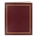 Pioneer Jumbo Family Memory Album  11 3/4x14 Scrapbook with 50 Archival Buff Colored Pages  Burgundy Covers Burgundy 100 Pages