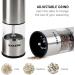 Salter 7722 SSTURA Electric Salt and Pepper Grinder Set Electronic Spice Mills & Schwartz Medium Black Peppercorn Drum 100 G | Mild Heat Spicy Kick and Hot Biting Flavour - Buy Online on GoSupps.com