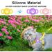 Coholl Protective Cover for Apple AirTag Case - 3 Pieces Silicone Shell for GPS Finder Dog Collar Anti-Oste Pet Loop Holder for Cats & Dogs - Black White & Light Powder - Buy Online on GoSupps.com
