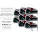Custom Made T11 Power Back Tall Iron Set 4-SW | Regular Flex Steel Shafts | +1 Longer | Men's Standard Irons - Buy Online on GoSupps.com