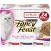 Fancy Feast Wet Cat Food Variety Pack - Chicken Feast (24 Pack) + Elegant Medleys Florentine (12 Pack) Cat Food + Florentine Variety Pack - Buy Online on GoSupps.com