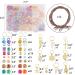 388pcs Loc Braid Jewelry for Hair Rings & Dreadlocks - Aluminum Braiding Cuffs, Clips, Pendants - Metallic Cord Decorations - 388 Piece Set - Buy Online on GoSupps.com