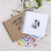 Small 8x8 DIY Scrapbook Photo Album | 80 Pages, Hardcover Craft Paper | Anniversary & Valentines Day Gift | White 8x8 Inch - Buy Online on GoSupps.com