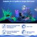 Fish Tank Decorations Aquarium Artificial Plastic Plants & Cave Rock Decor Set  Goldfish Turtle Betta Fish Tank Accessories Small & Large Aquarium Decorations Kit (Short) B1-Short - Buy Online on GoSupps.com