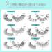 Obeyalash 10 Pairs False Eyelashes - Natural Look Lightweight Fluffy Wispy 3D Volume Invisible Band - Perfect for International Shipping - Buy Online on GoSupps.com