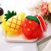 6-Piece Cute Fruit Bath Loofahs - Colorful Cartoon Shower Sponge Set for Kids and Adults - Buy Online on GoSupps.com