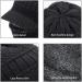 TAGVO Winter Knitted Balaclava Beanie Hat for Cycling Ski Mask - Universal Size, Black/Gray - Buy Online on GoSupps.com