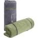 Pettom 2 Set Extra Absorbent Dog Towel | Quick-Drying Microfiber Bath Towels for Small & Medium Dogs & Cats - Gray & Green 90x50cm - Buy Online on GoSupps.com