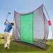 Sharellon 4x6FT Golf Practice Net for Backyard - Portable Golf Hitting Net with Carry Bag and Target Cloth - Indoor/Outdoor Swing Training Aid - Buy Online on GoSupps.com