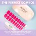 Moyou London Half-Hardened UV Gel Strips - Care Bear 03 (in the Clouds) - 20 Pieces of Salon Quality Gel Nail Films for Perfect Manicure - International Shipping Available - Buy Online on GoSupps.com
