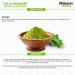 Tulsi Powder for Skin & Hair Care | 100% Natural Holy Basil - Ayurvedic 227g - Buy Online on GoSupps.com