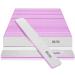 50 pieces nail file nail file 80/80s grit nail files for gelail acrylic nails nail filing double-sided for nail studio at home grinding boards nail files polish manicure nail art grain 80-50 piece