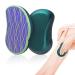 Nano epilator hair removal without shaving painless hair removal permanent hair removal portable epilator reusable and washable (dark green)