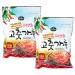 Choripdong Gochugaru Korean Red Pepper Powder - Korean Coarse Chilli Powder For Kimchi 454g - Pack of 2
