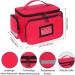 Jamiukro Medical Organizer Bag | Tasch Empty Emergency Travel Storage for Nurses | Pill Bottle Organizer & Medication Travel Bag - Red - Buy Online on GoSupps.com