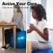 ProBody Pilates Ball - Blue 55cm Exercise Yoga Ball for Fitness, Pregnancy, Balance - Gym Grade Stability Ball Chair for Home & Office w/Pump - Buy Online on GoSupps.com