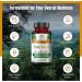 Neem Turmeric Capsules (150 Veg) - Organic Whole Green Superfood for Max Strength. Non GMO, Gluten Free - Buy Online on GoSupps.com