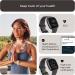 Fitbit Sense 2 Advanced Health & Fitness Smartwatch | Manage Stress & Sleep | ECG, SpO2, 24/7 Heart Rate, GPS | Shadow Grey/Graphite | One Size with S & L Bands - Buy Online on GoSupps.com