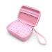 CASEMATIX Clipper Guard Holder Case with 12 Slots - Compatible with Oster, Andis, BaBylissPRO, Wahl Blades - Pink - Buy Online on GoSupps.com