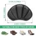 Sibba 8 Pairs Heel Grips - Anti-Blister Shoe Pads for Loose Shoes - Comfortable Shoe Inserts - Black & Nude - Buy Online on GoSupps.com