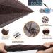 Balcony Safety Net for Child Stairs Banister Guard Mesh 10ft x 2.5ft Deck Railing Protective Net for Baby Kids Toys Pets (Brown) Brown 1 pack - Buy Online on GoSupps.com