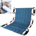 Positioning Bed Pad with 12 Handles - Multipurpose Bed Pads Washable Perfect Load Bearing 264.5lb for Patient Turning Lifting & Sliding Transfer Sheets Transfer Sheets