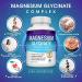 Magnesium Glycinate Complex 525mg - High Absorption Chelated Formula for Recovery - Vegan 90 Capsules by Toplux - Buy Online on GoSupps.com