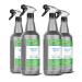 Ferdoclean organic plastic cleaner for window frames garden furniture & more |4 x 1000ml cleaners for all plastic surfaces |PVC cleaner against stubborn dirt 250 ml (4-pack)