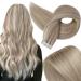 Full Shine Tape in Human Hair Extensions 12inch Double Sided Tape in Extensions Color 18 Ash Blonde Highlight 22 Blonde 30 Grams Remy Tape in Hair Extensions Invisible Hair Extensions 12 Inch # 18/22(P18/613)
