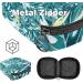 Portable Women's Menstrual Cup Bags | Colorful Binding-Up Bags for Teens | Tropical Plant Pattern - Buy Online on GoSupps.com