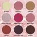 Fading Rose Eyeshadow Palette - Matte Shimmer & Glitter Pink Makeup | Highly Pigmented Pressed Powder - Buy Online on GoSupps.com