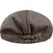 Mint Green Baby Boys Flat Cap | Gentleman Herringbone Tweed Newsboy Hat | 3-6 Months, Brown - Buy Online on GoSupps.com