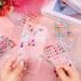 2609 Hair Gems & Jewels - Self-Adhesive Rhinestone Stickers for Crafts Face Eye Nail & Clothing | 6 Shapes 3-8mm - Buy Online on GoSupps.com