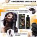 Black Hair Dye Shampoo for Gray Hair | Long Lasting 3 in 1 Hair Color for Men & Women - Buy Online on GoSupps.com