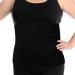 Wonder Sky Plus Size Abdominal Binder Post Surgery for larger Men And Women Hernia Belt For Men & Women Adjustable Big Sizes Abdominal Binder 45-60 INCHES Waistline (Large  Black) Large black