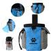 Kissleaf Dog Training Treats - Premium Hundeleckerlis with Built-in Fecal Bag Dispenser | Perfect for Pet Training - Blue-Gray Snack Bags - Buy Online on GoSupps.com