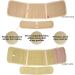 Ortonyx Breathable 9.5 Abdominal Binder for Men and Women - S/M (22-33) Beige - Buy Online on GoSupps.com
