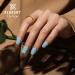 Bluesky Gel Nail Polish 10ml Glitter Neon 02 Pale Blue Glitter Gel Nail Polish for 21 Day Manicure Professional Salon & Home Use Requires Curing Under LED UV Nail Lamp - Buy Online on GoSupps.com