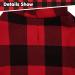 Plaid Dog Hoodie Pet Clothes Sweater with Hat - X-Large Red - Buy Online on GoSupps.com