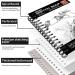 FIXSMITH 5.5"X8.5" Sketch Book | 100 Sheets (68 lb/100gsm) | Durable Acid Free Drawing Paper | Spiral Bound Artist Sketch Pad | Ideal for Kids  Beginners  Artists & Professionals | Bright White 5.5"X8.5"-1 Pack - Buy Online on GoSupps.com