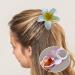 6PCS Flower Hair Claw Clips Cute Hawaiian Flower Claw Clip Non-Slip Plumeria Clips Hair Big Flower Large Barrettes Hair Clamps Non-Slip Jaw Clamps Headwear for Women Girls (6 Styles) - Buy Online on GoSupps.com