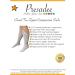 Closed Toe Gray 15-20 mmHg Zipper Compression Calf Socks - 4XL for Improved Circulation | International Shipping - Buy Online on GoSupps.com