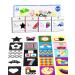 Heldengut loved 80x baby contrast cards 4-1 set of 0-36 months with 160x designs - contrast toys for the visual development of newborns - with great games for the whole family