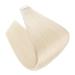 Rich Choices Tape Extensions - Real Hair 10 Pieces 20g 35cm Remy Hair - #70 White Bleach for Seamless Volume - Buy Online on GoSupps.com
