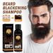 Natural Herbal Beard Color Shampoo - 2x30ml | Mild Formula for Gradual Mustache Coloring - Buy Online on GoSupps.com